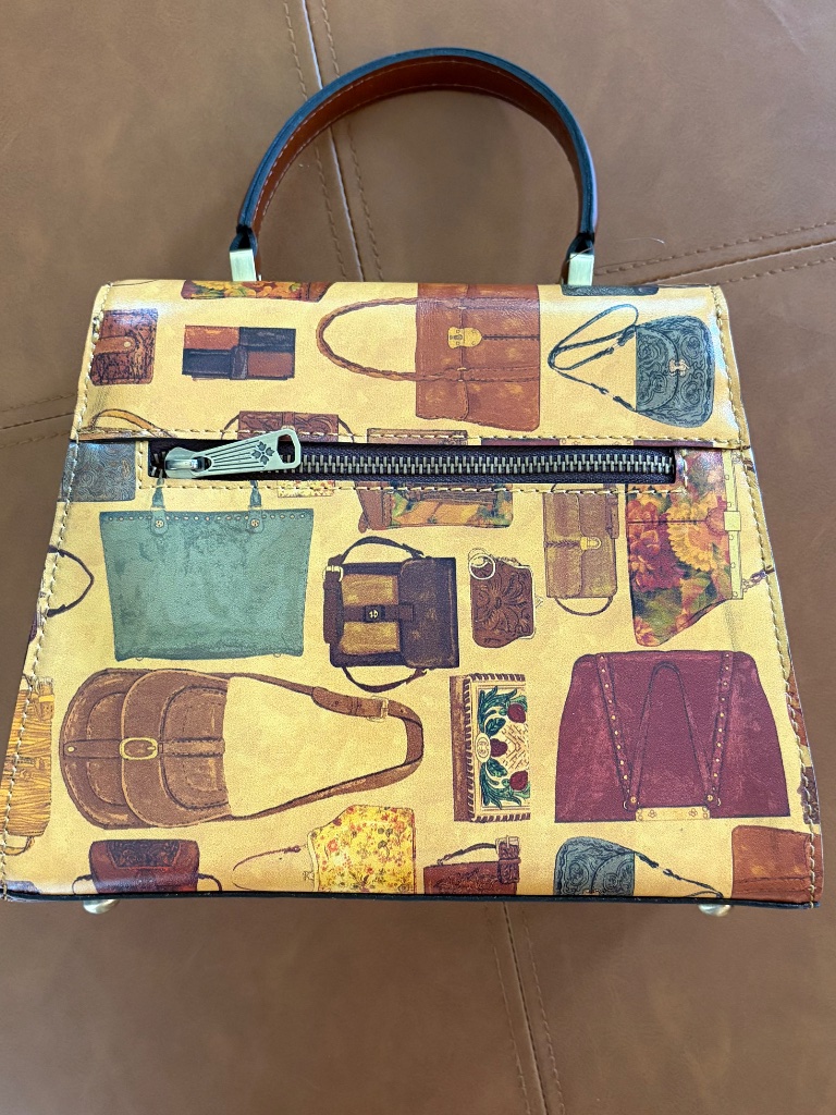 Patricia Nash Chauny Satchel/Crossbody "Patricia's Closet" Collection Nwt *Rare* — image 3 of 8